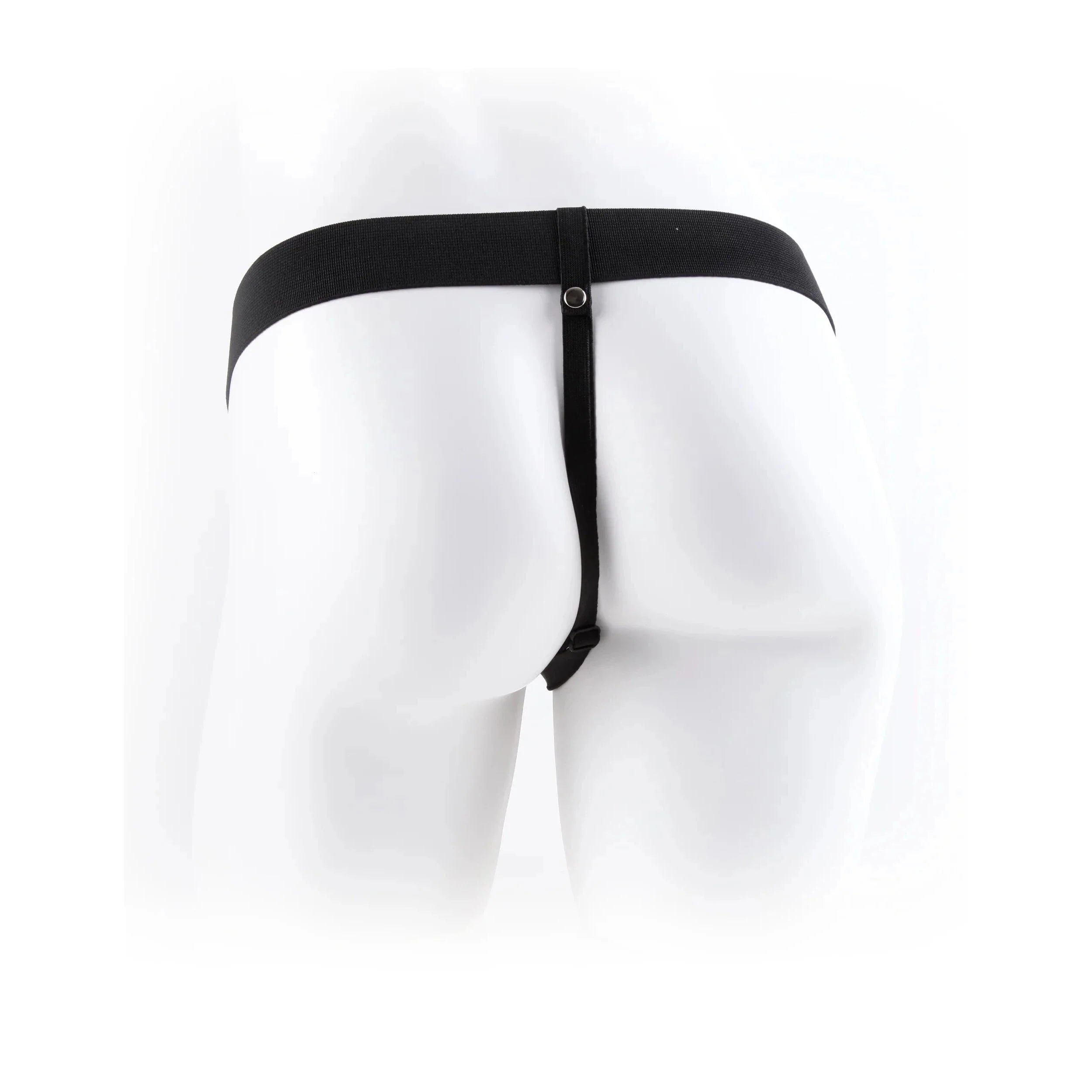 11 Inch Vibrating Hollow Strap-On Penis