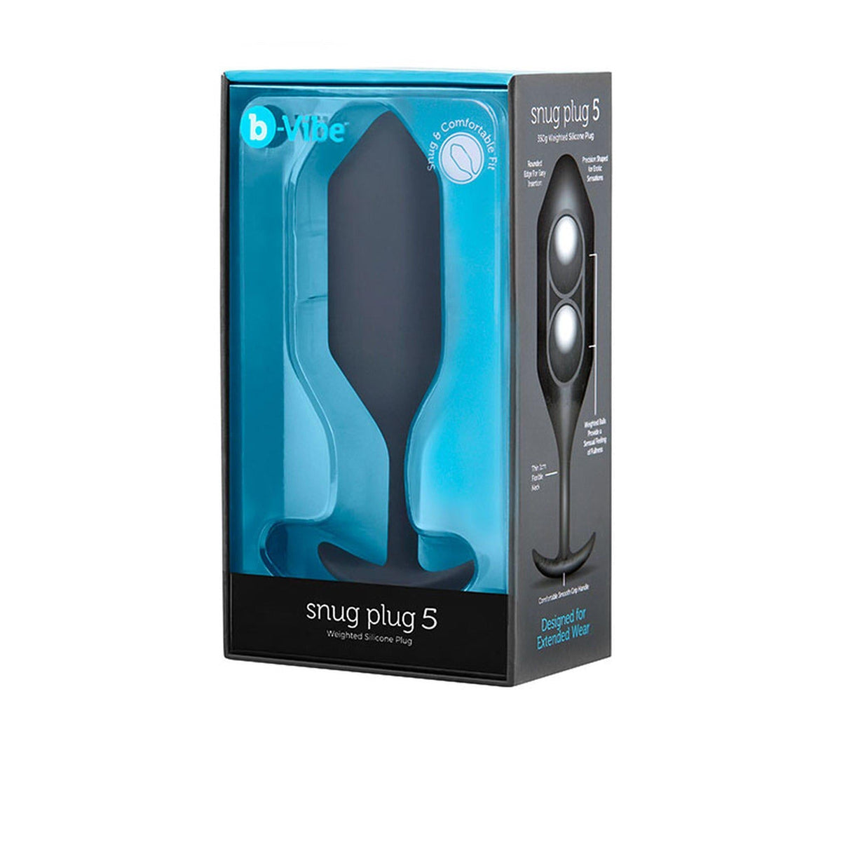 B-Vibe Weighted Snug Plug 5
