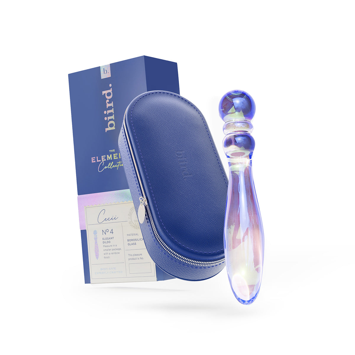 Biird Cecii Borosilicate Glass Dildo