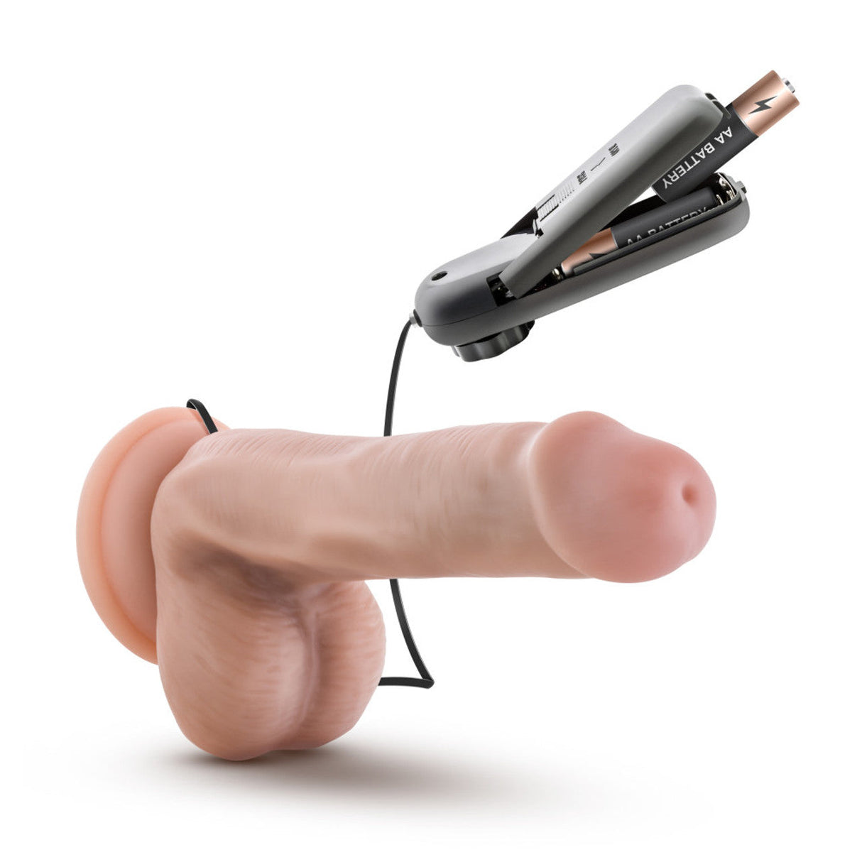 Blush Dr. Skin Vibrating Realistic Cock