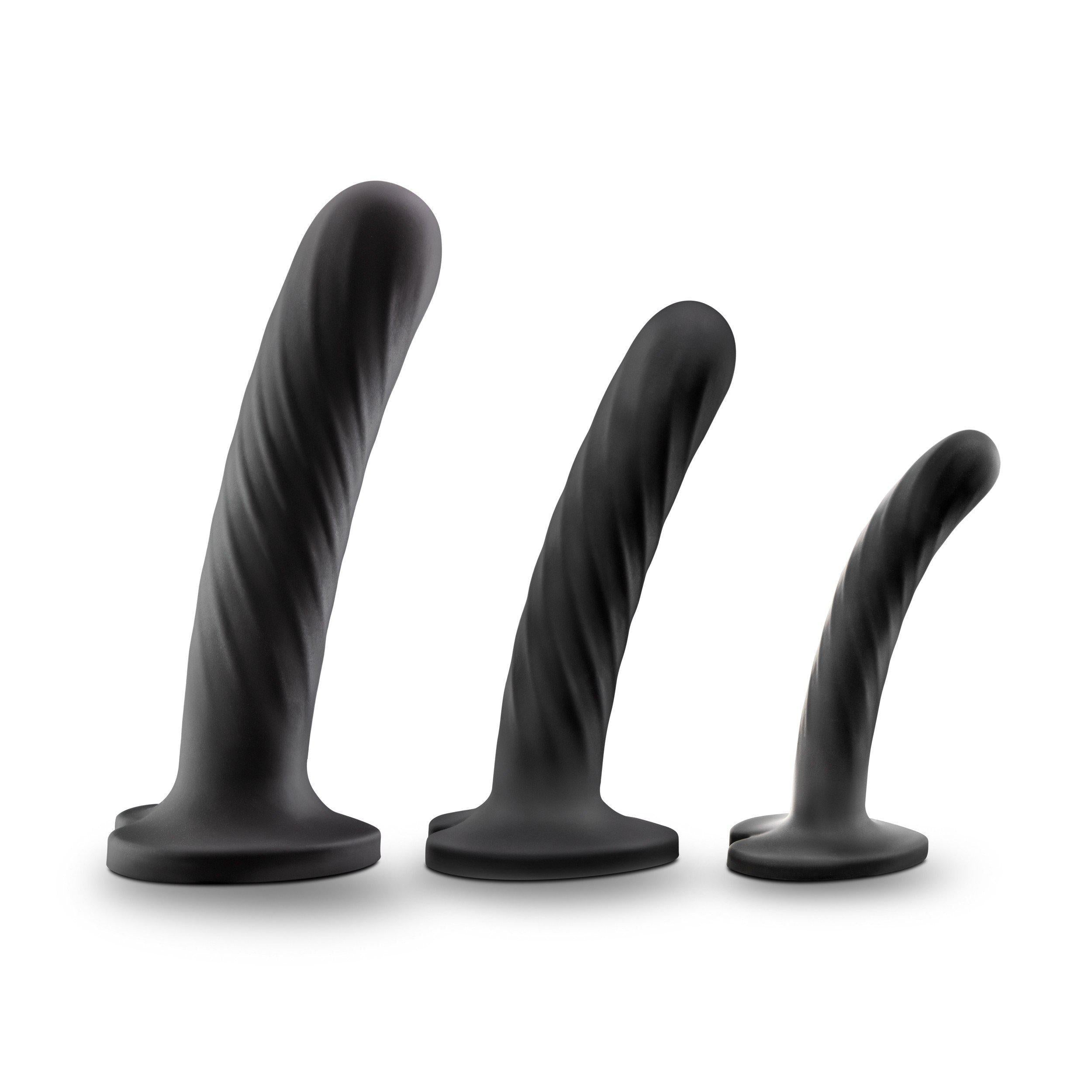 Blush Temptasia Twist Dildo Set for Men