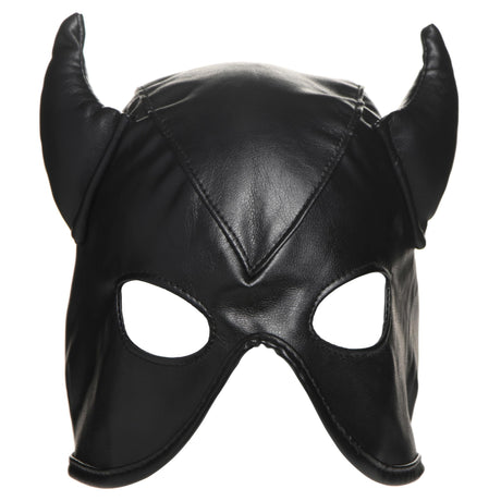 Bondage Hood with Horns