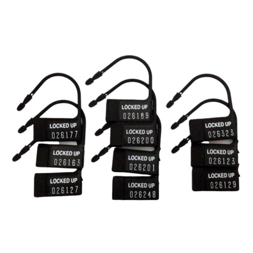 Chastity Cage 10 Pack One Time Use Plastic Locks
