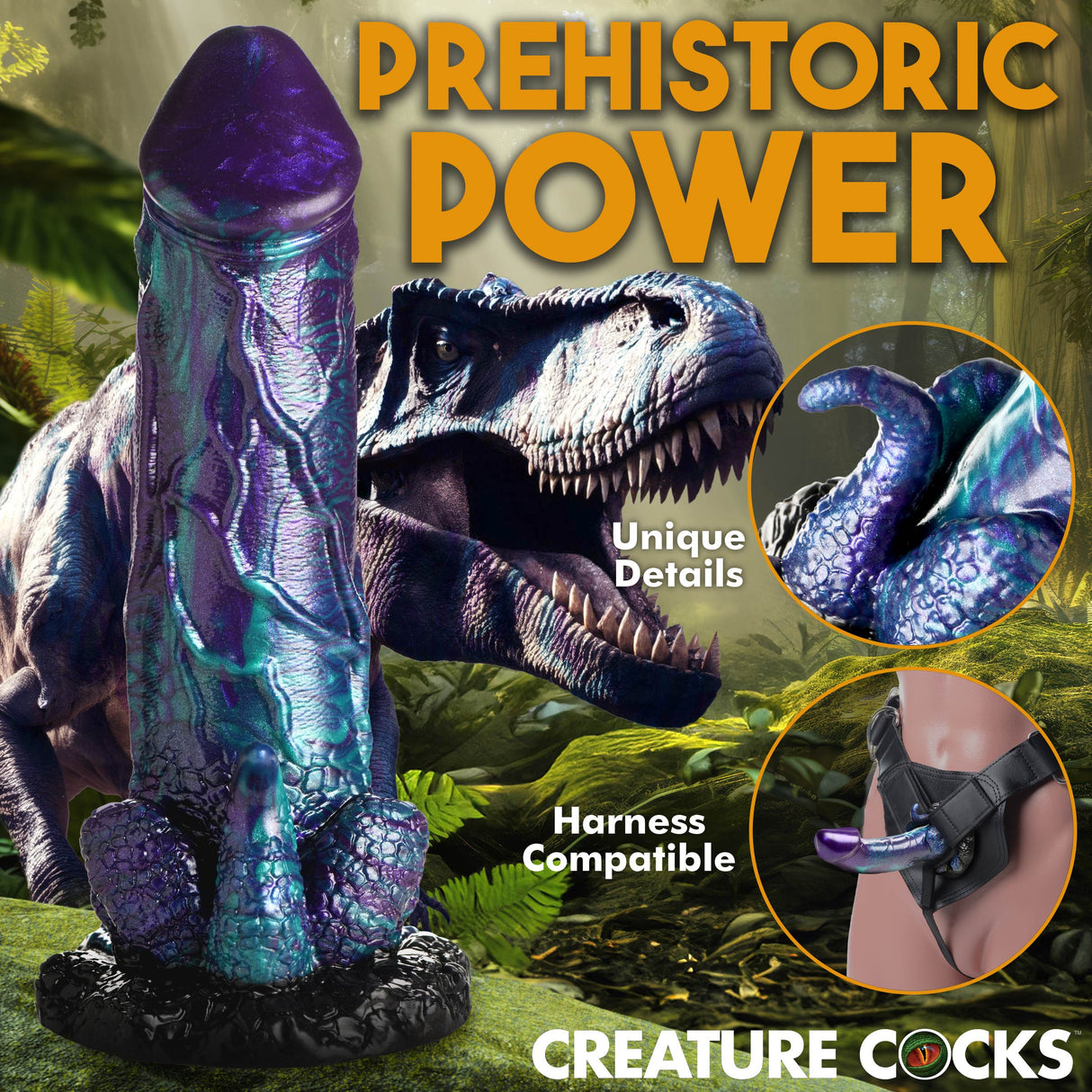 Dino-Dick Silicone Dildo
