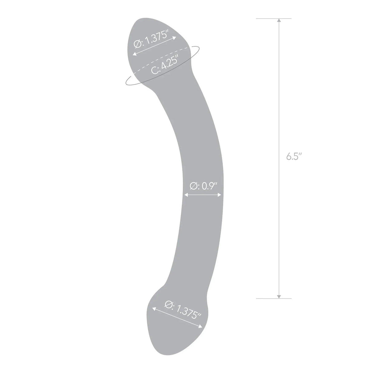 Double Sided Glass Dildo