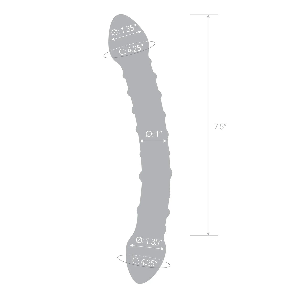 Double Sided Glass Dildo
