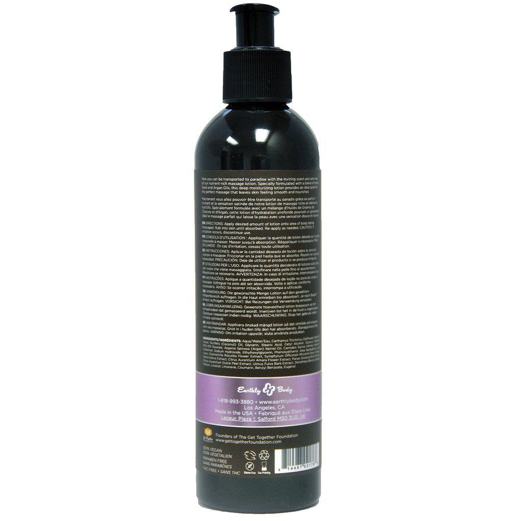 Earthly Body Hemp Seed Massage Lotion