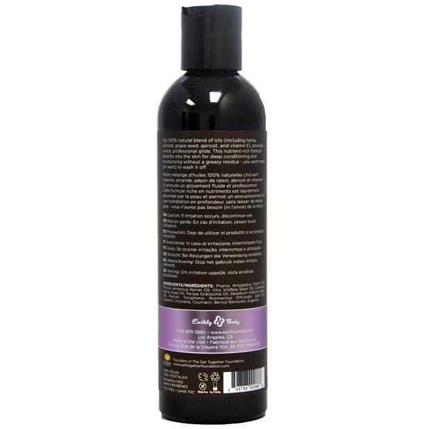 Earthly Body Massage & Body Oil - 8 Oz