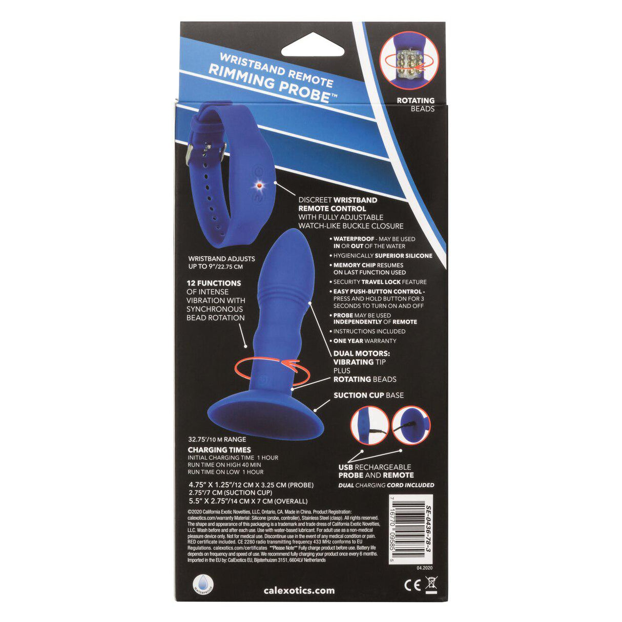 Eclipse Remote Rimming Anal Probe