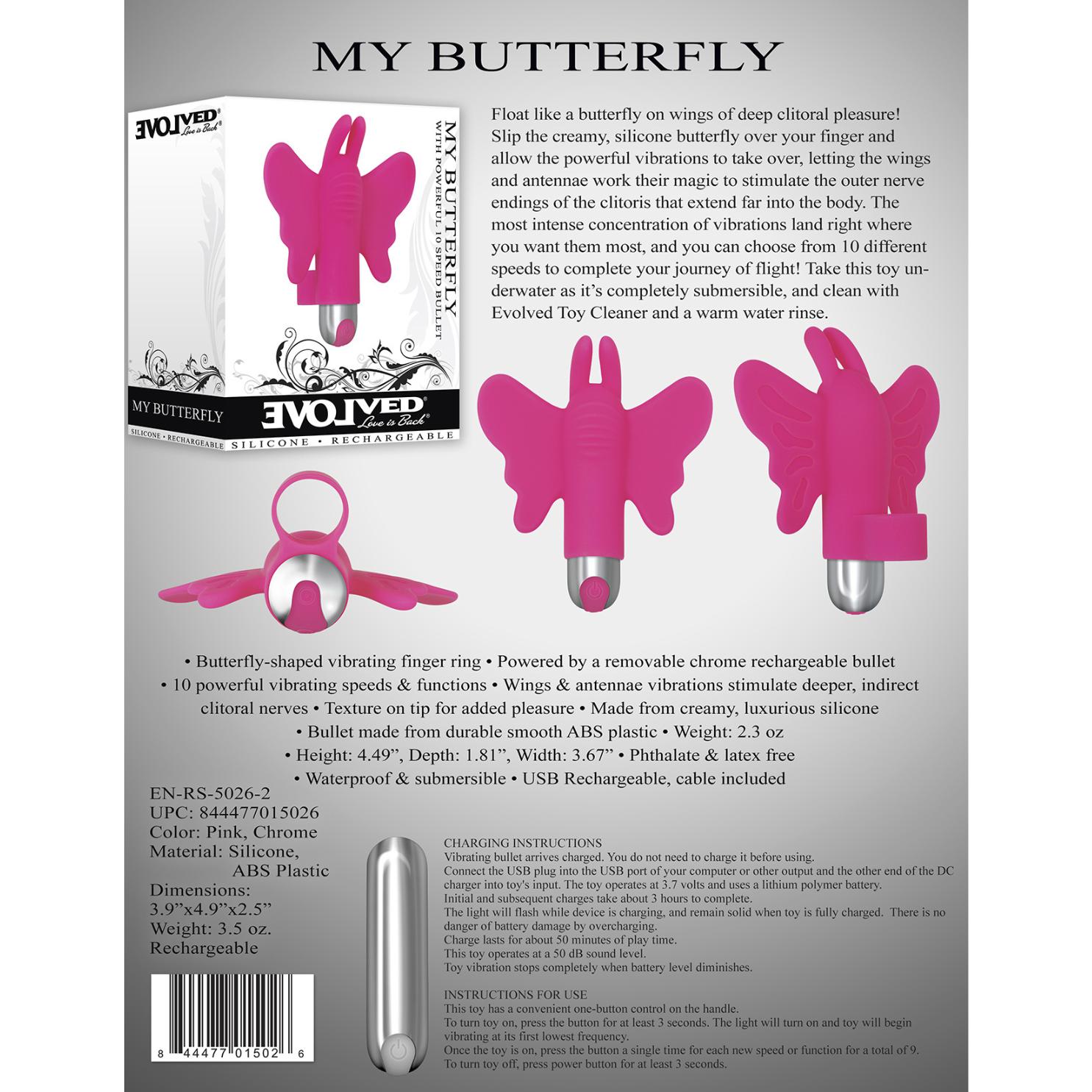 Evolved My Butterfly Finger Vibe