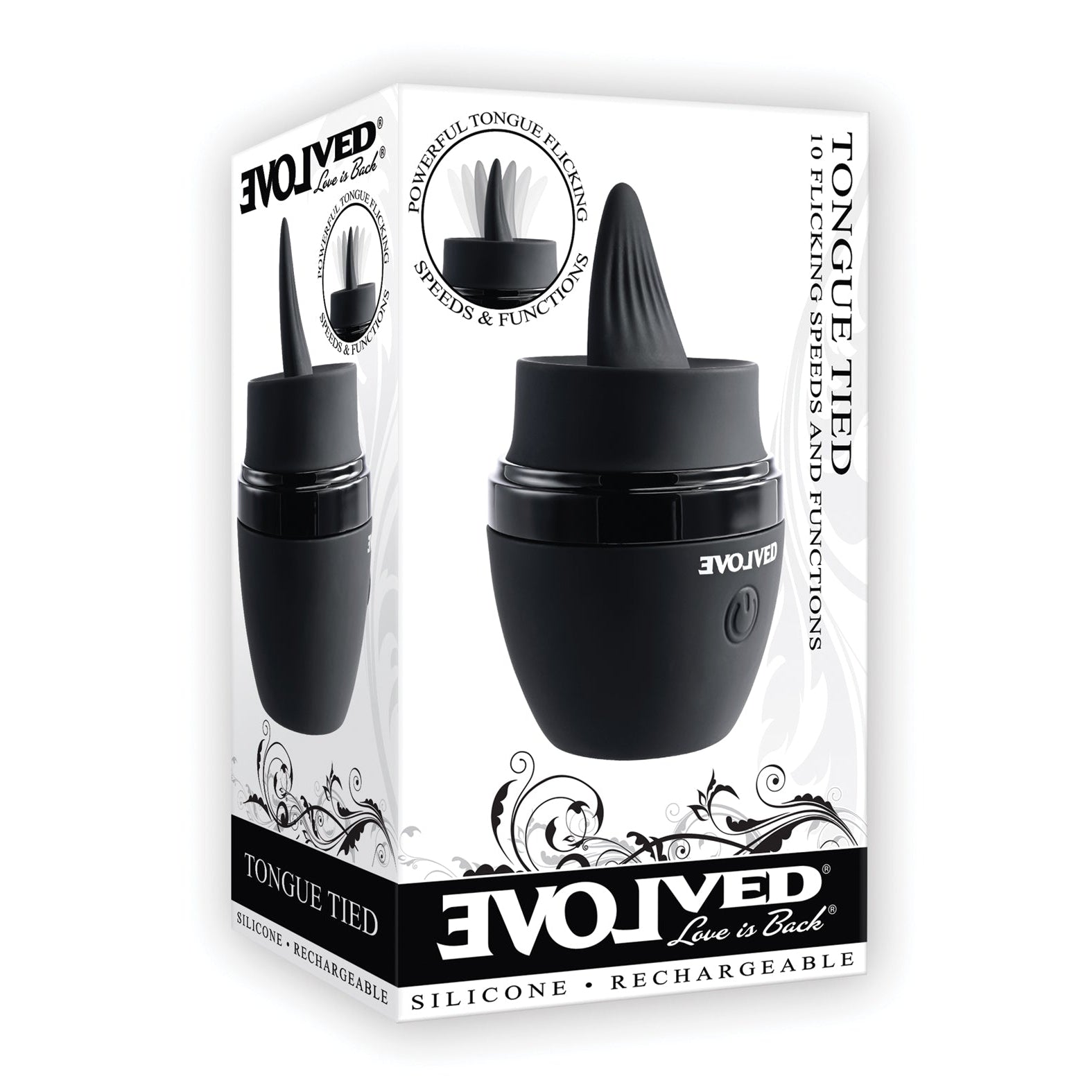 Evolved Tongue Tied Flicking Massager