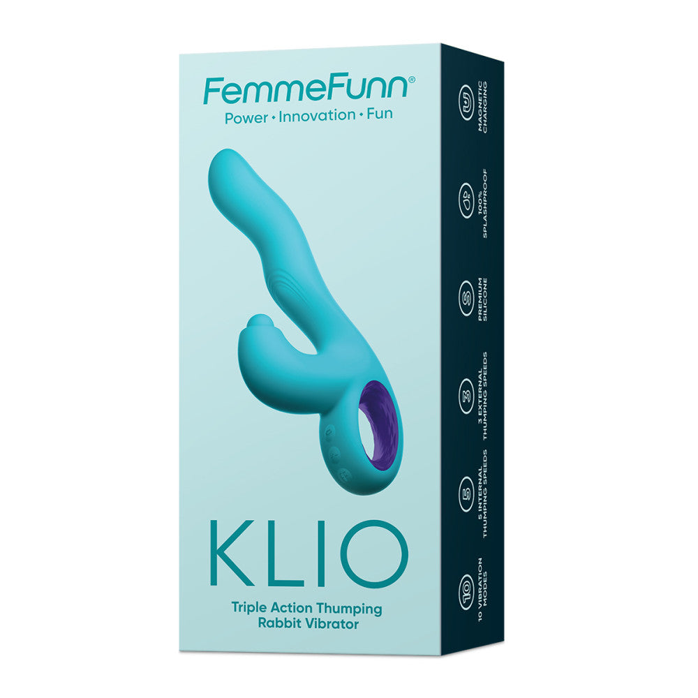 Femme Funn KLIO Triple Action Thumping Rabbit Vibrator