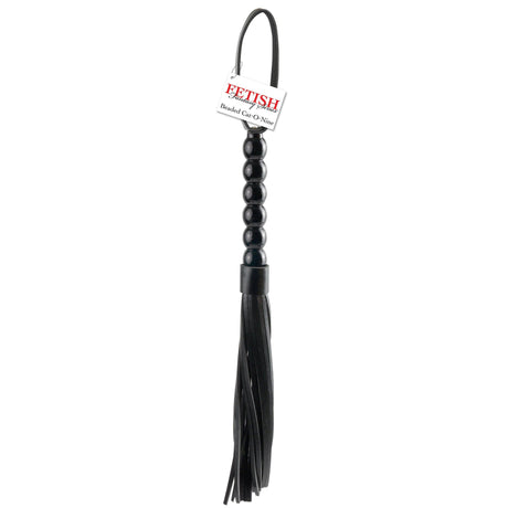 Fetish Fantasy Series Beaded Cat-O-Nine Tails Flogger