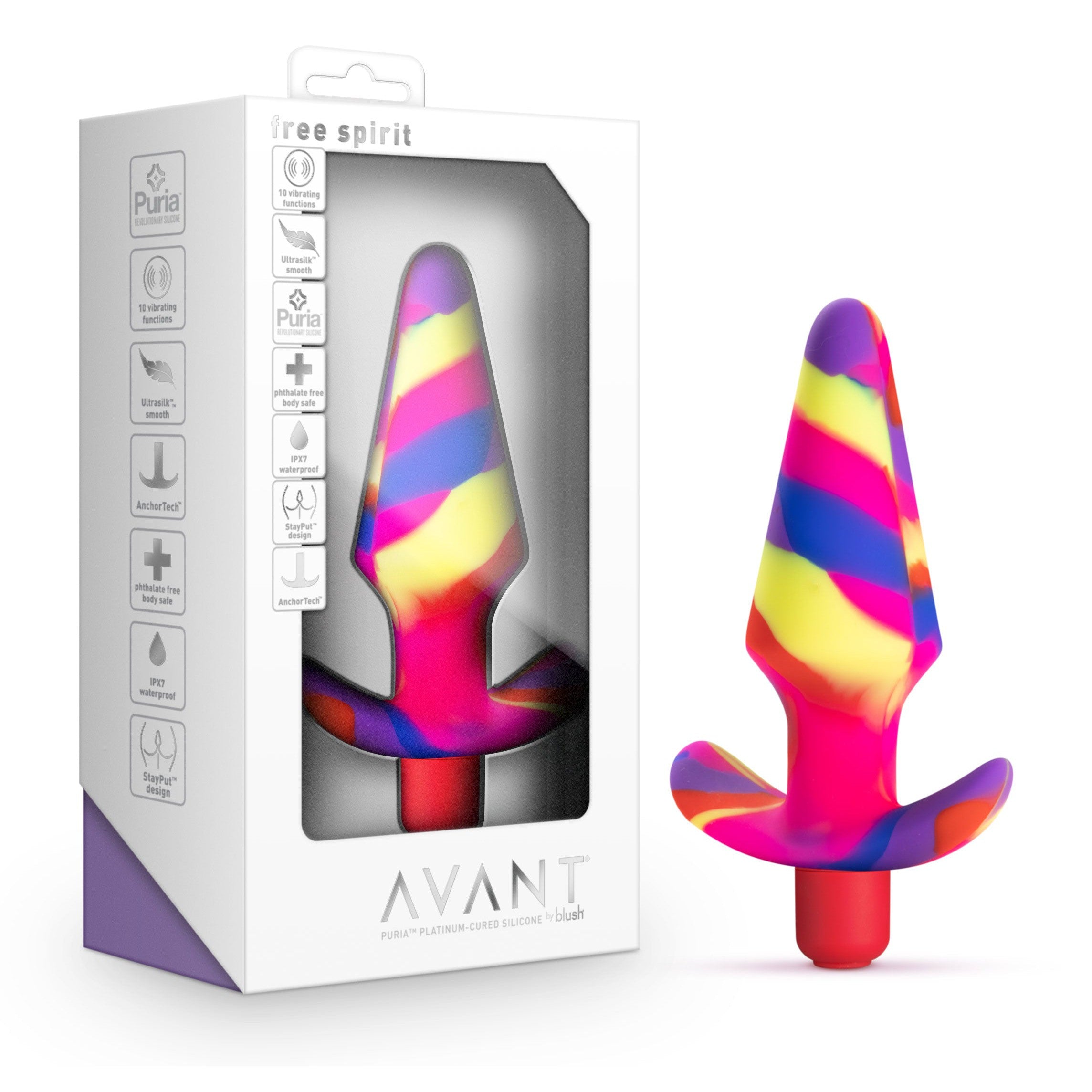 Free Spirit Silicone Butt Plug