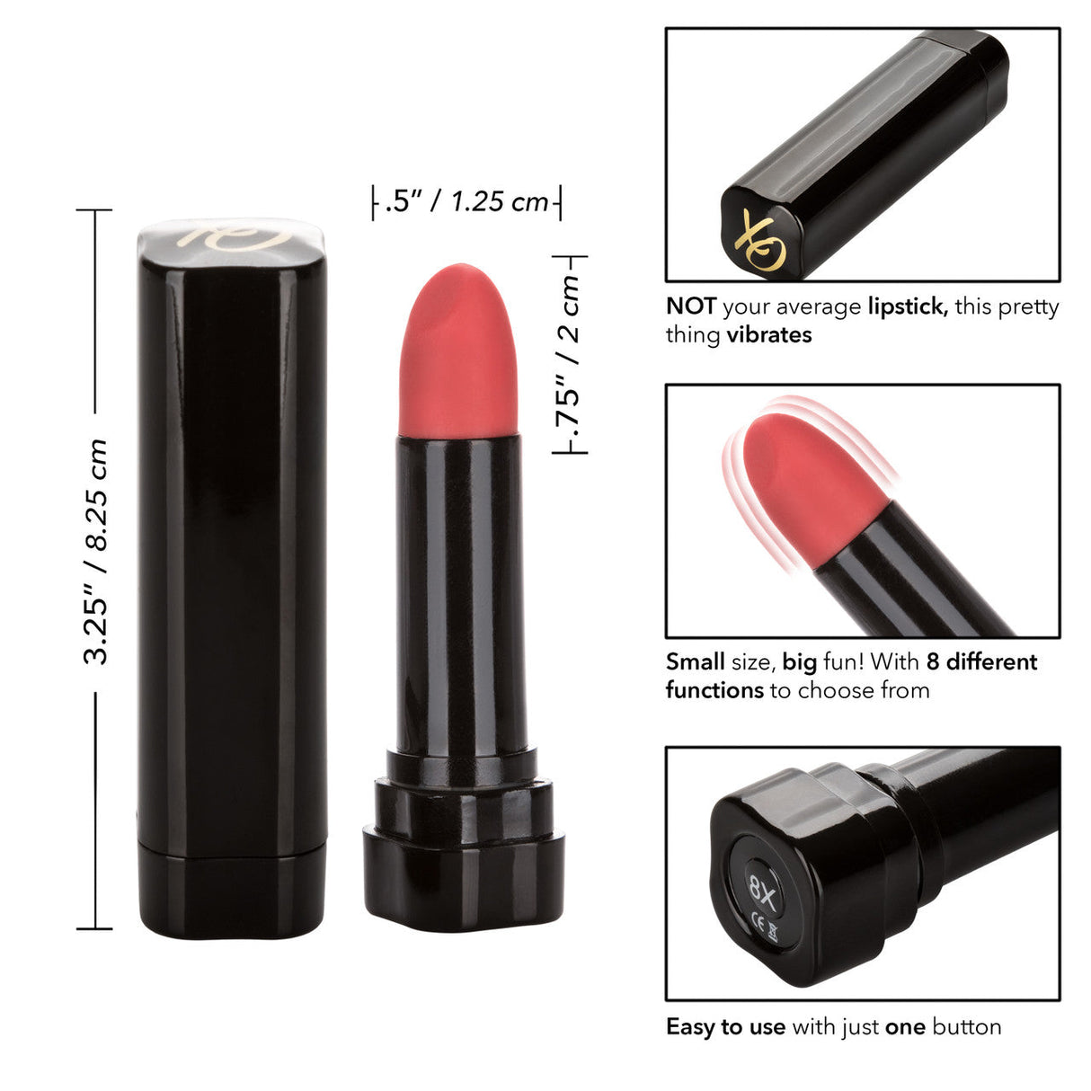 Hide & Play Lipstick Bullet Vibrator
