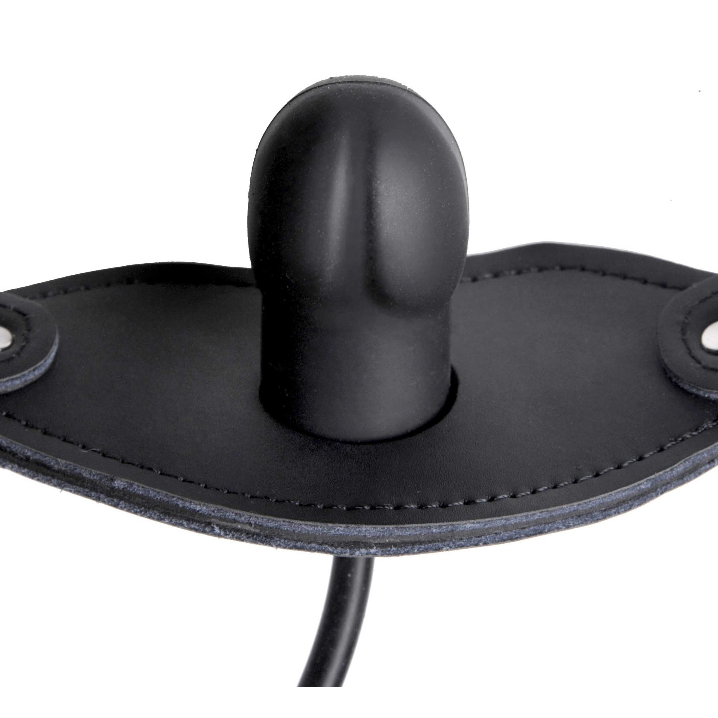 Inflatable Locking Penis Pump Gag