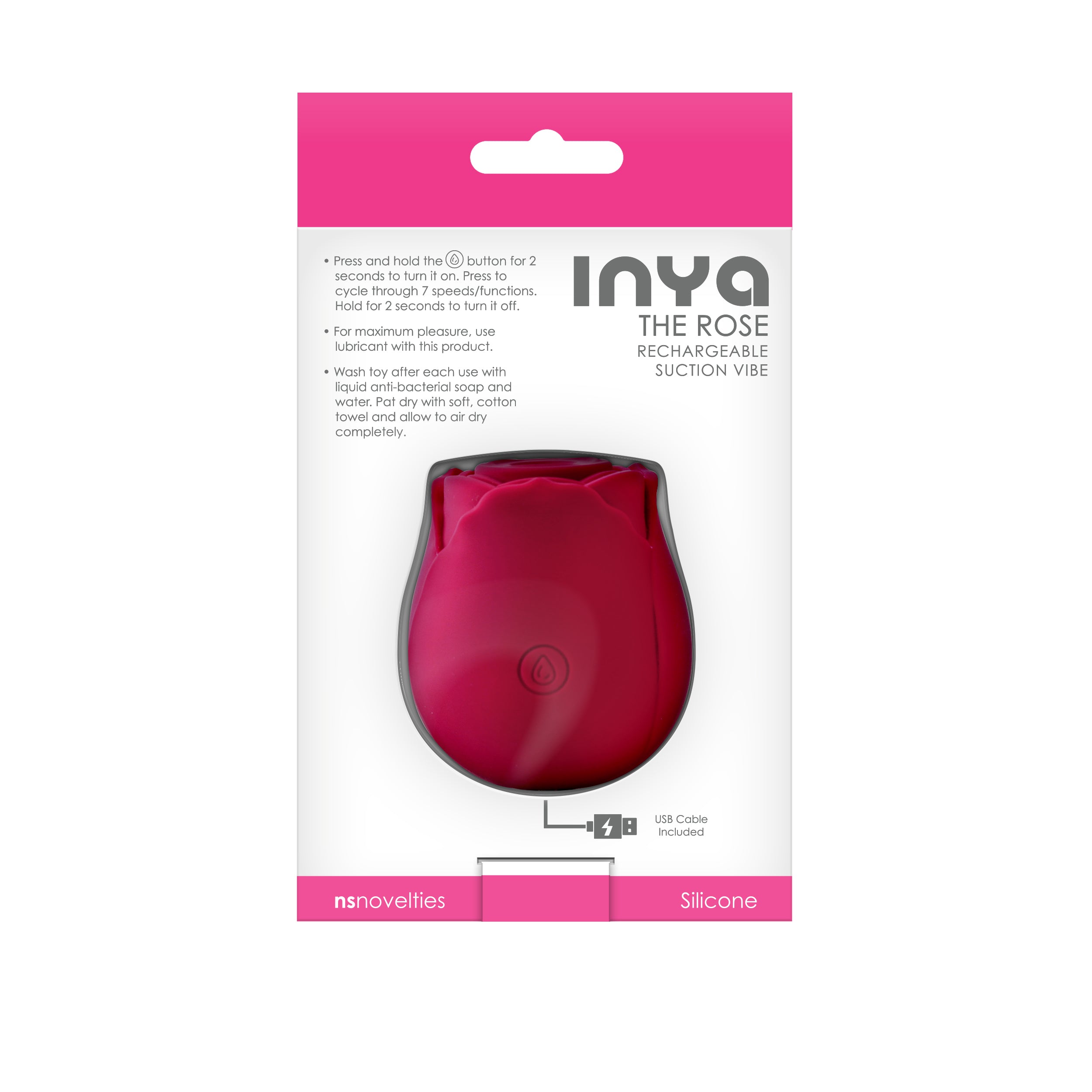Inya Rose Rechargeable Suction Vibe