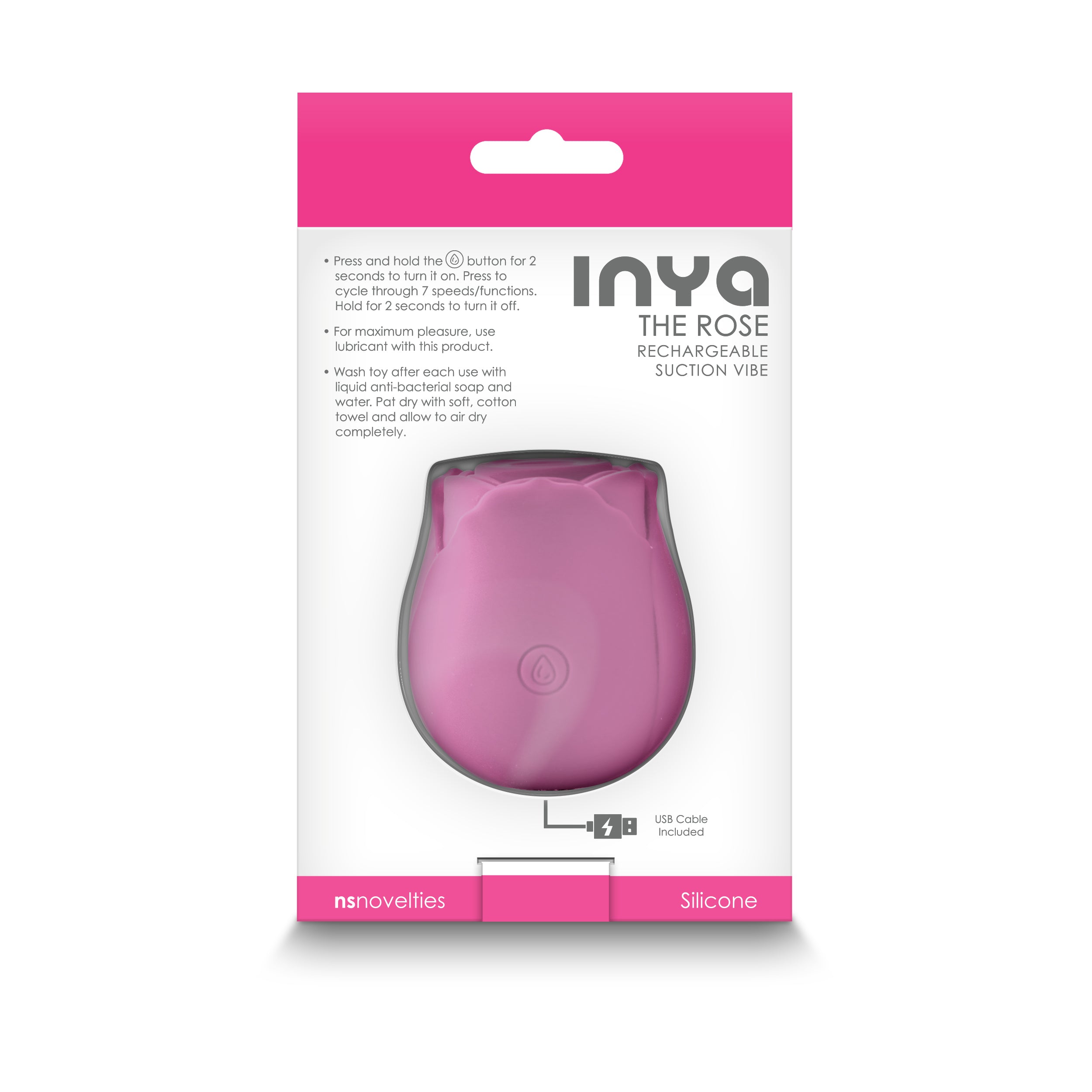 Inya Rose Rechargeable Suction Vibe