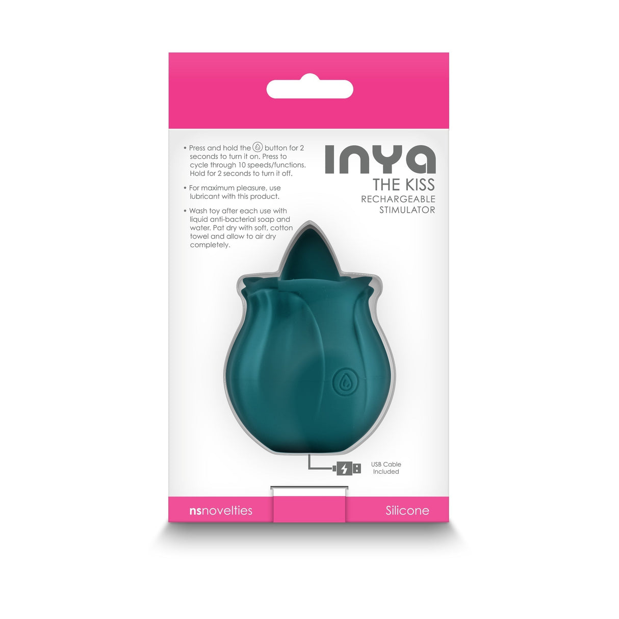 Inya The Kiss Rechargeable Stimulator