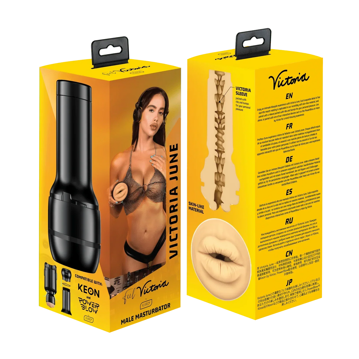KIIROO Victoria June Mouth Stroker