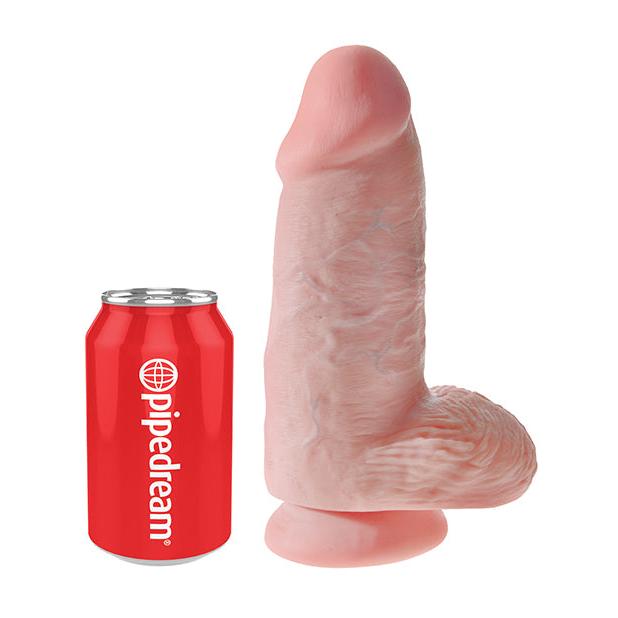 King Cock 9 Inch Chubby Dildo
