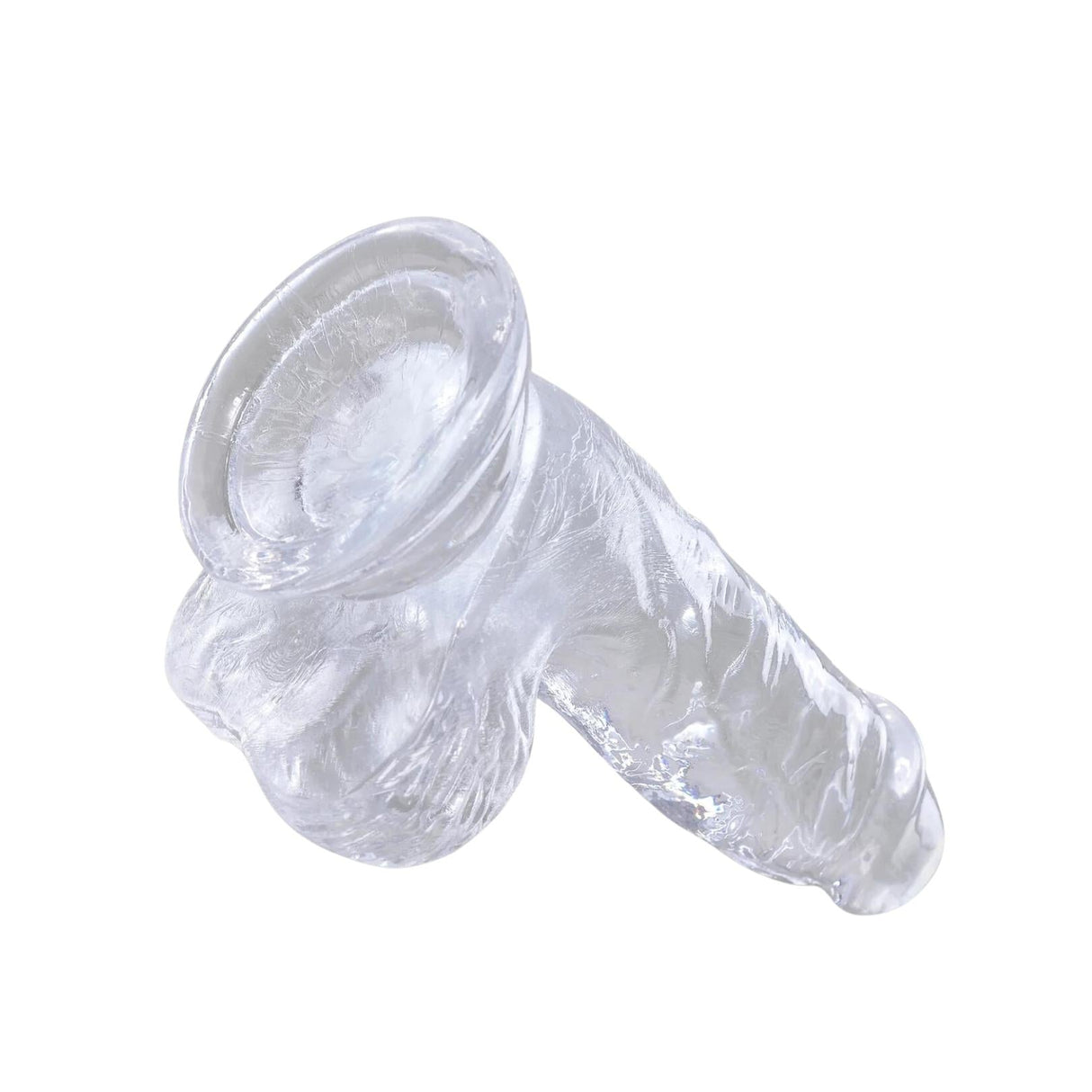 King Cock Clear Dildo with Balls
