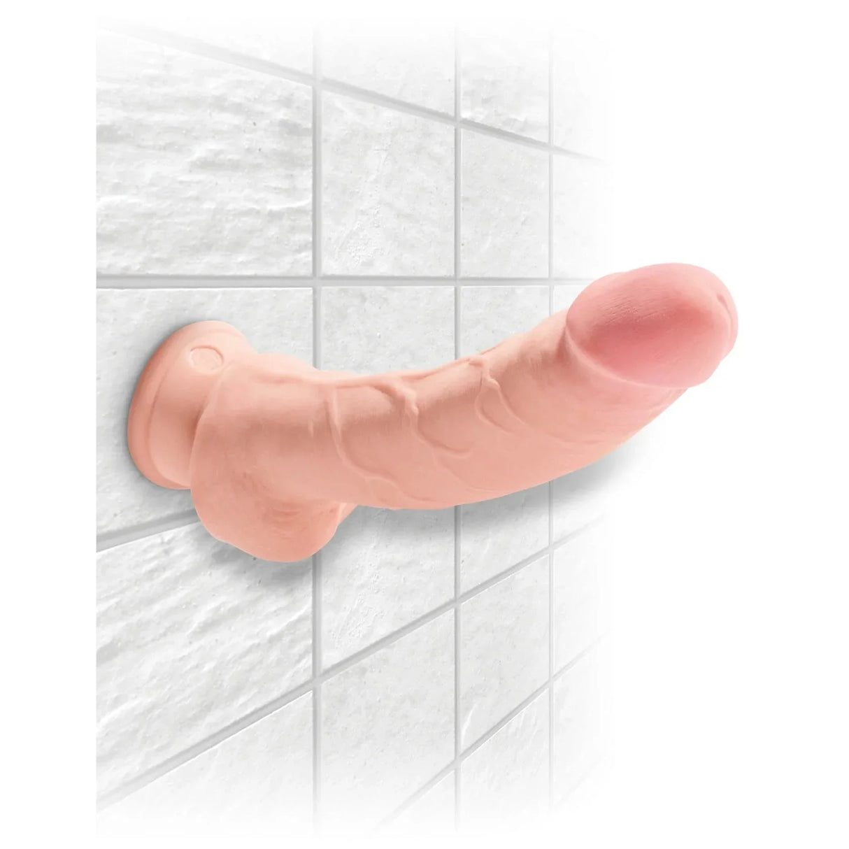 King Cock Plus Triple Density Dildo with Balls