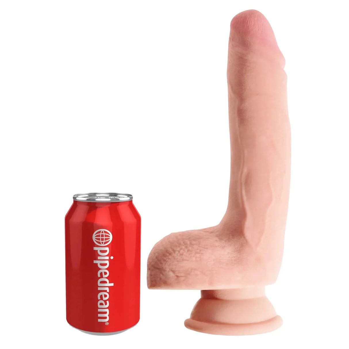 King Cock Plus Triple Density Dildo with Balls