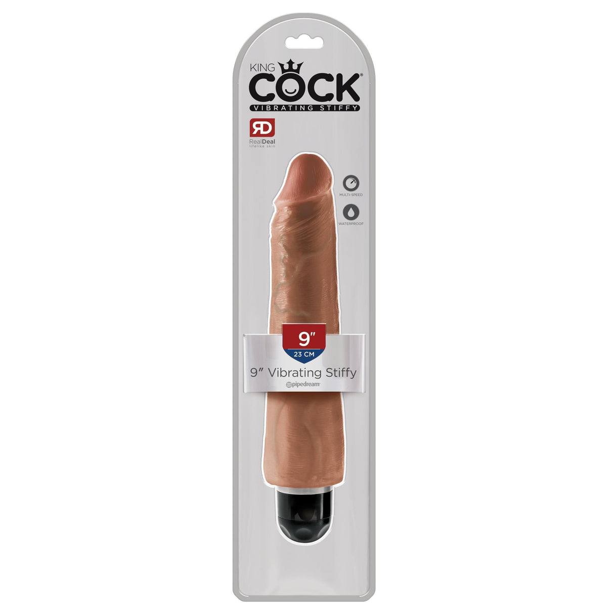 King Cock Vibrating Stiffy Dildo