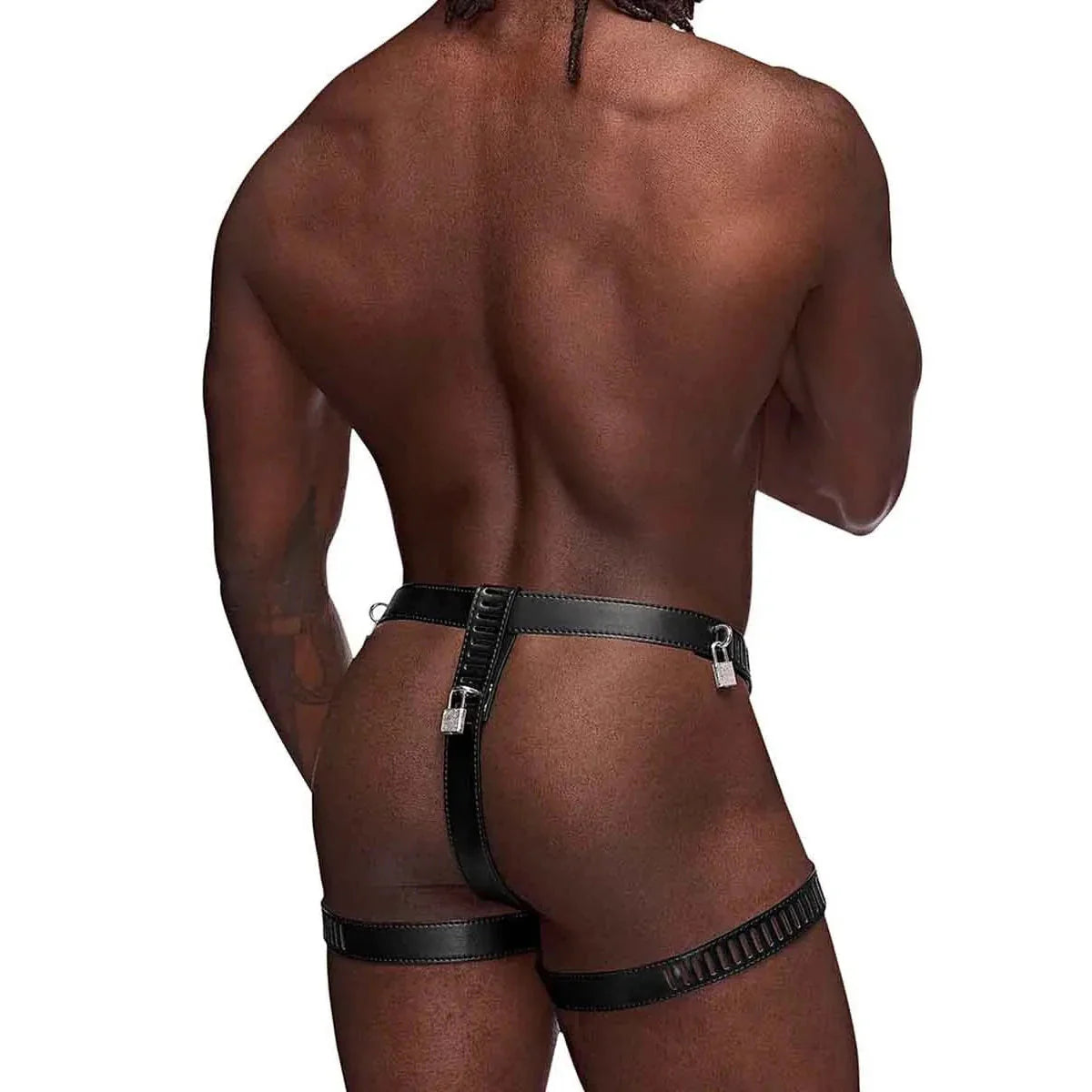 Leather Scorpio Thong