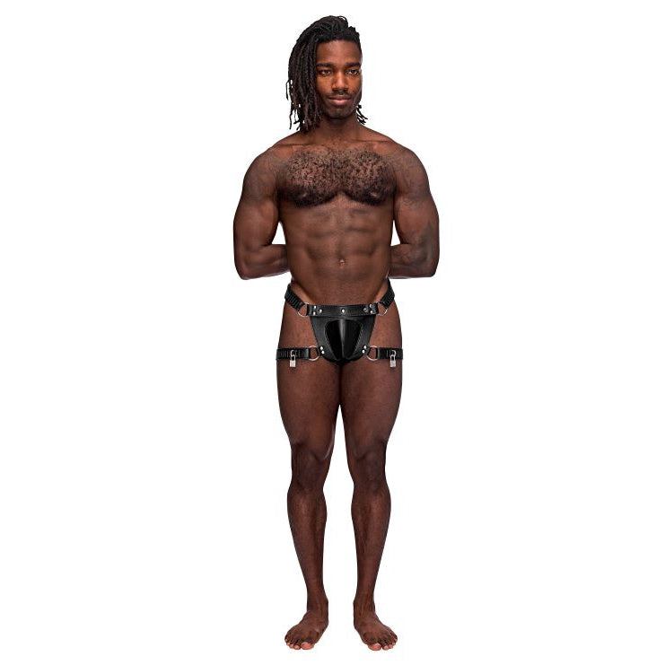 Leather Scorpio Thong