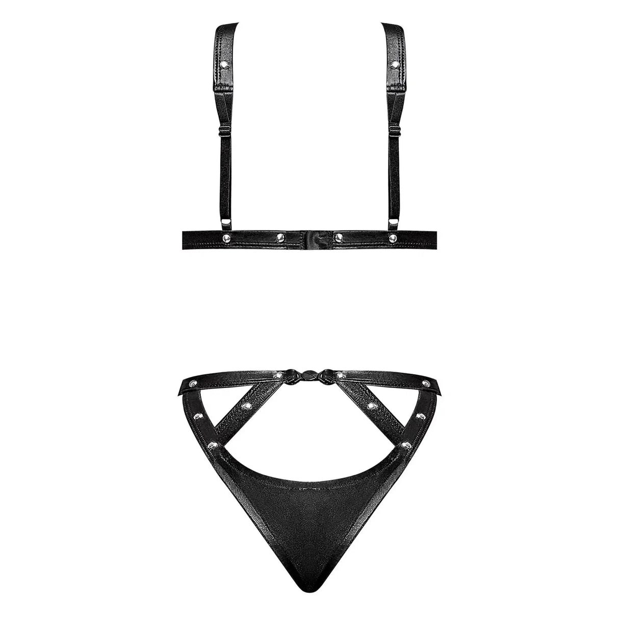 Lust Contessa Cupless Strappy Brazilian Teddy