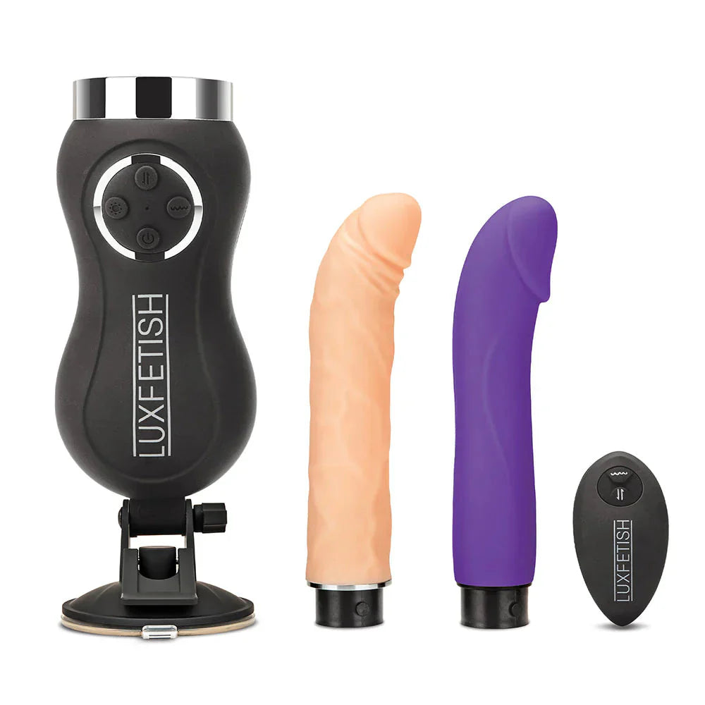 Lux Fetish Rechargeable Thrusting Compact Sex Machine