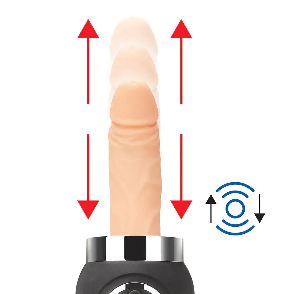 Lux Fetish Rechargeable Thrusting Compact Sex Machine