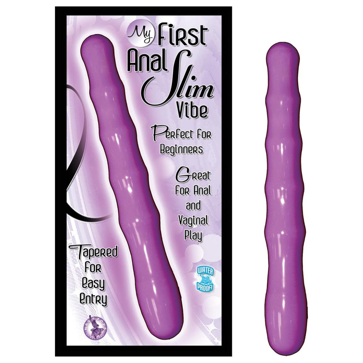 My 1st Anal Slim Vibe