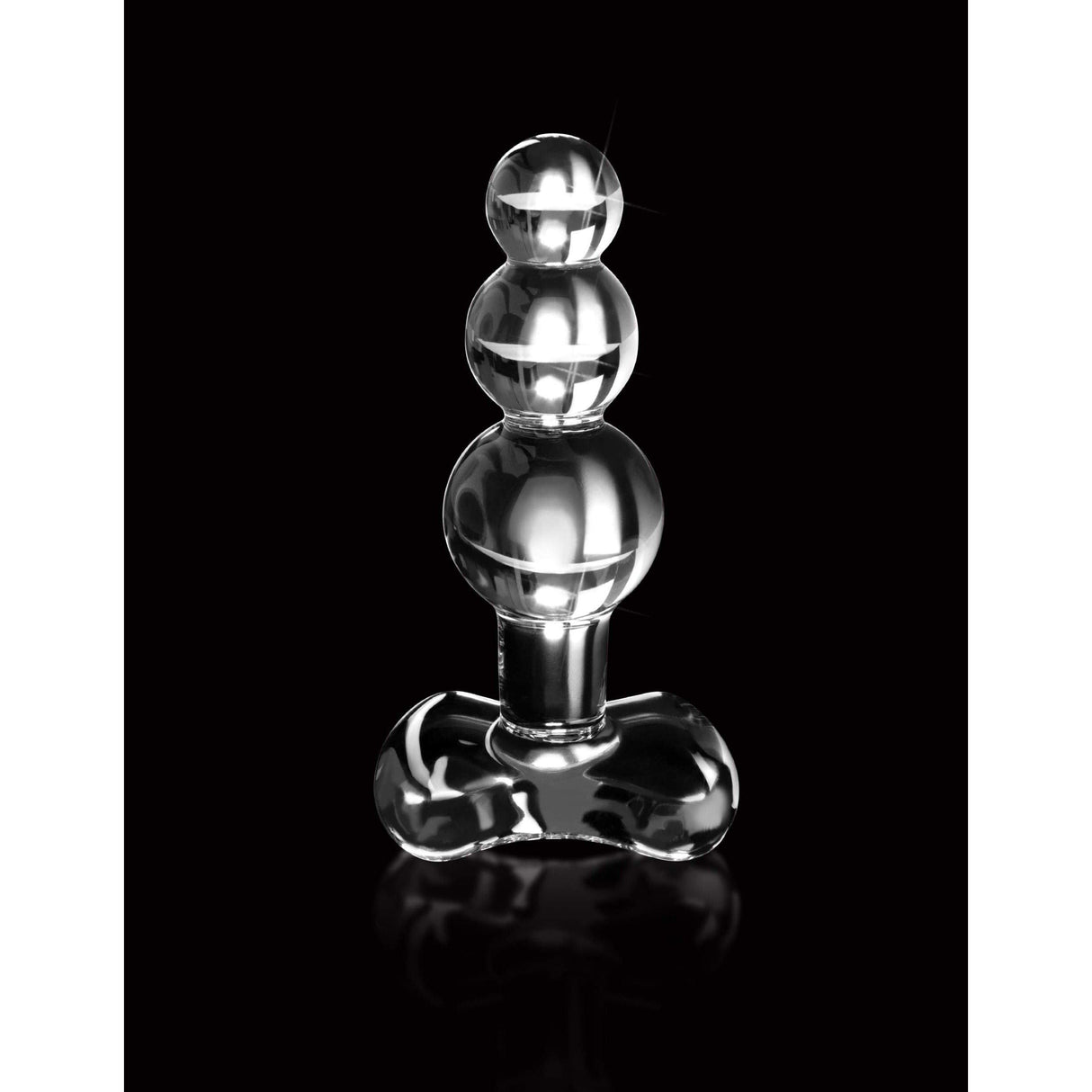 No. 47 Hand Blown Glass Butt Plug - Clear