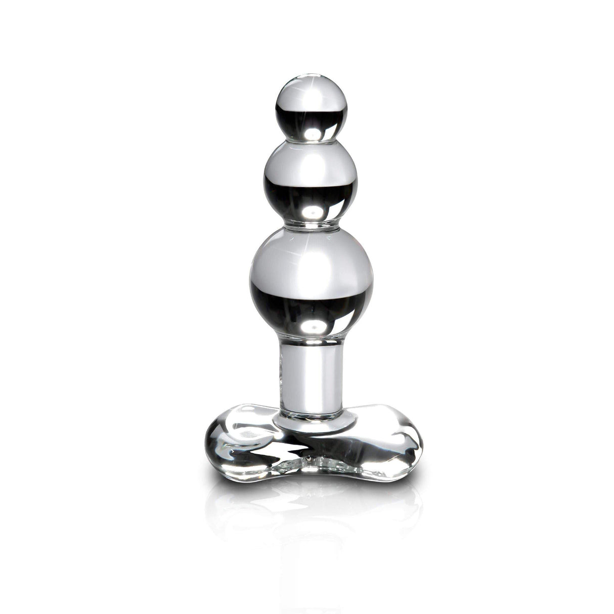 No. 47 Hand Blown Glass Butt Plug - Clear