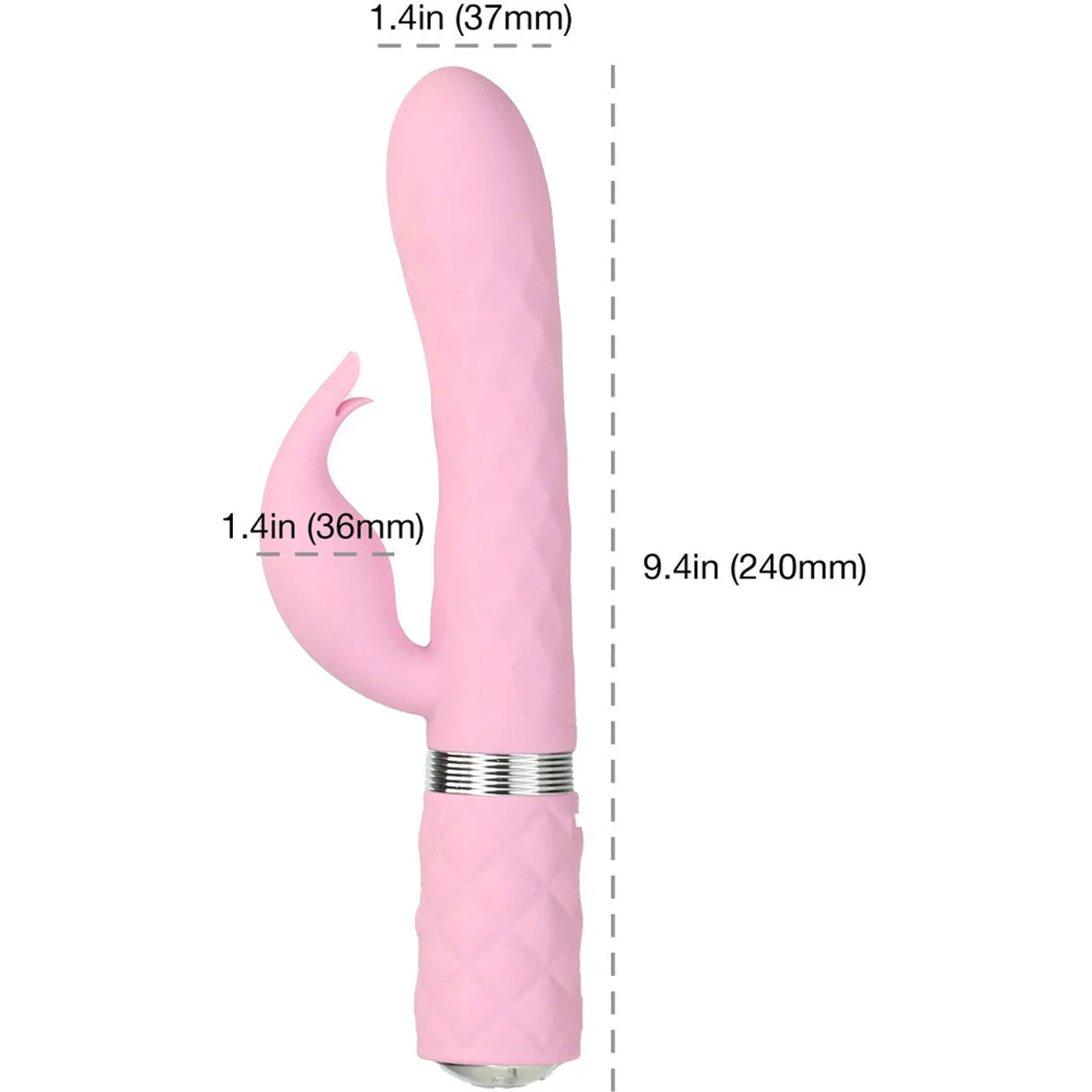 PILLOW TALK LIVELY Dual Stimulation Vibrator