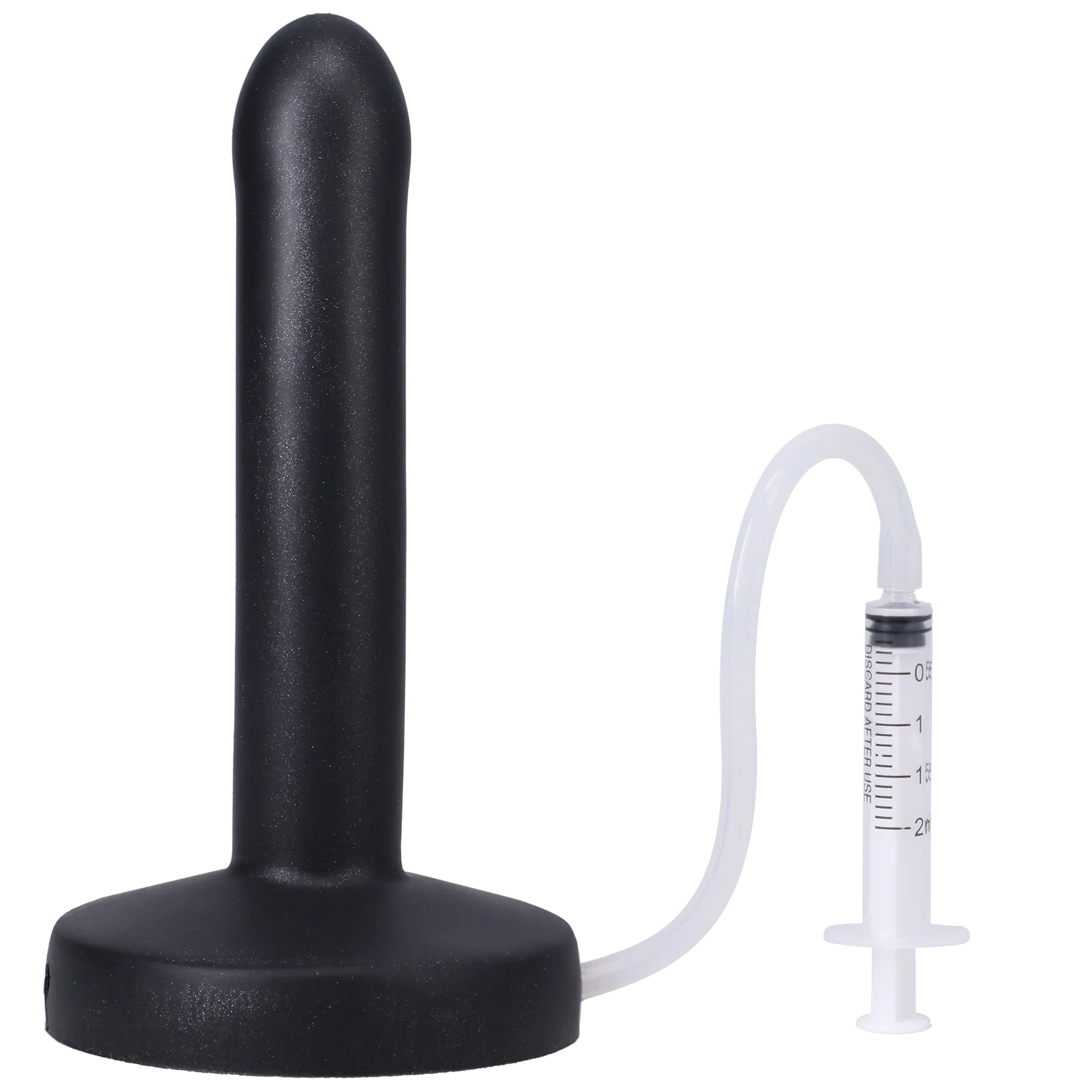 POP Slim Squirting Harness Compatible Dildo - Midnight