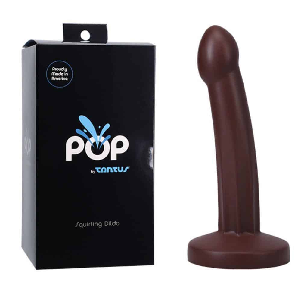 POP Squirting Dildo - Espresso