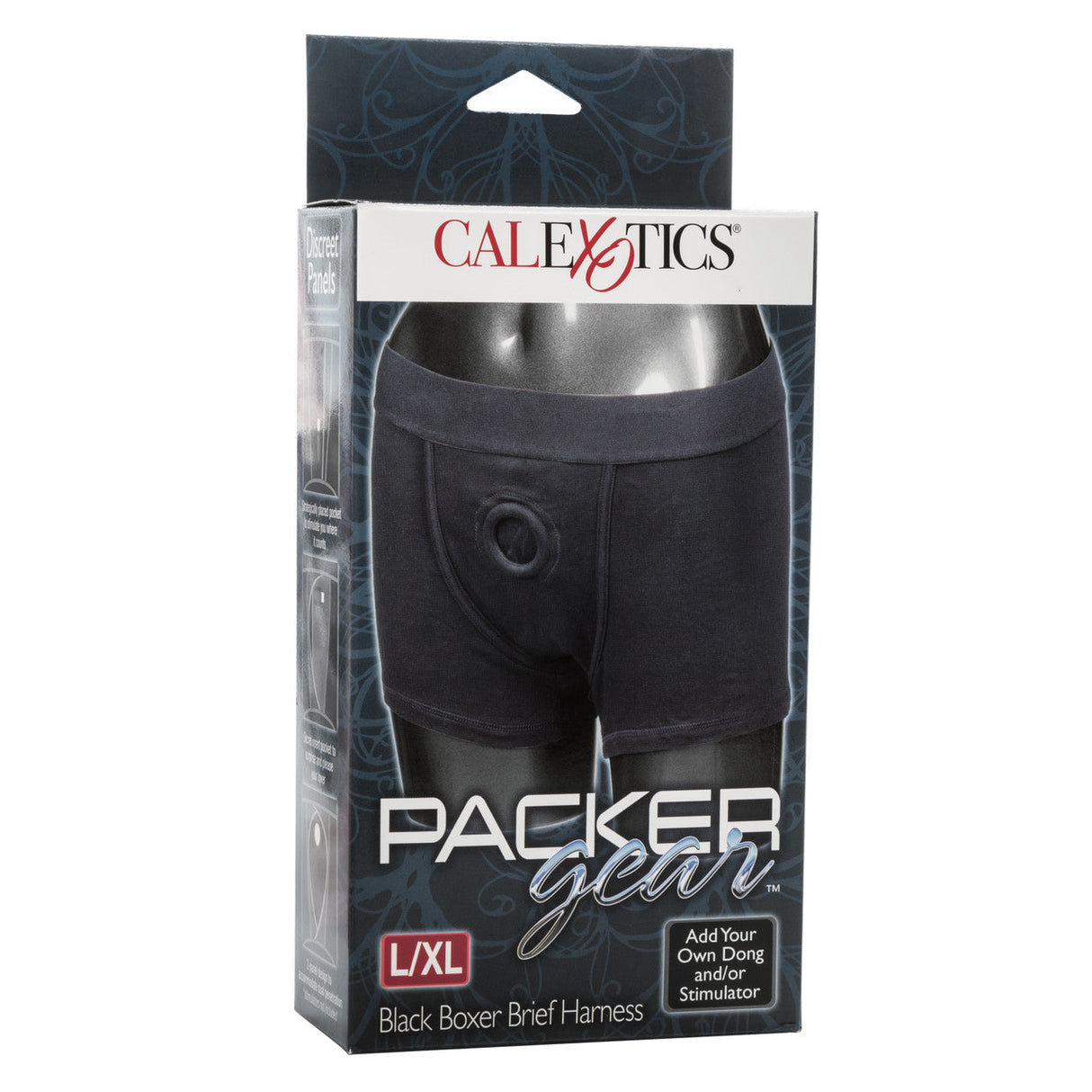 Packer Gear Black Boxer Brief Harness