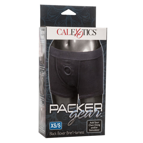 Packer Gear Black Boxer Brief Harness