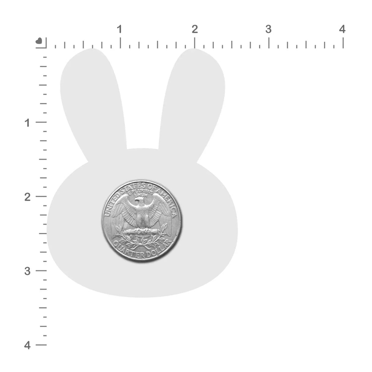 Pastease Cute White Bunny Nipple Pasties