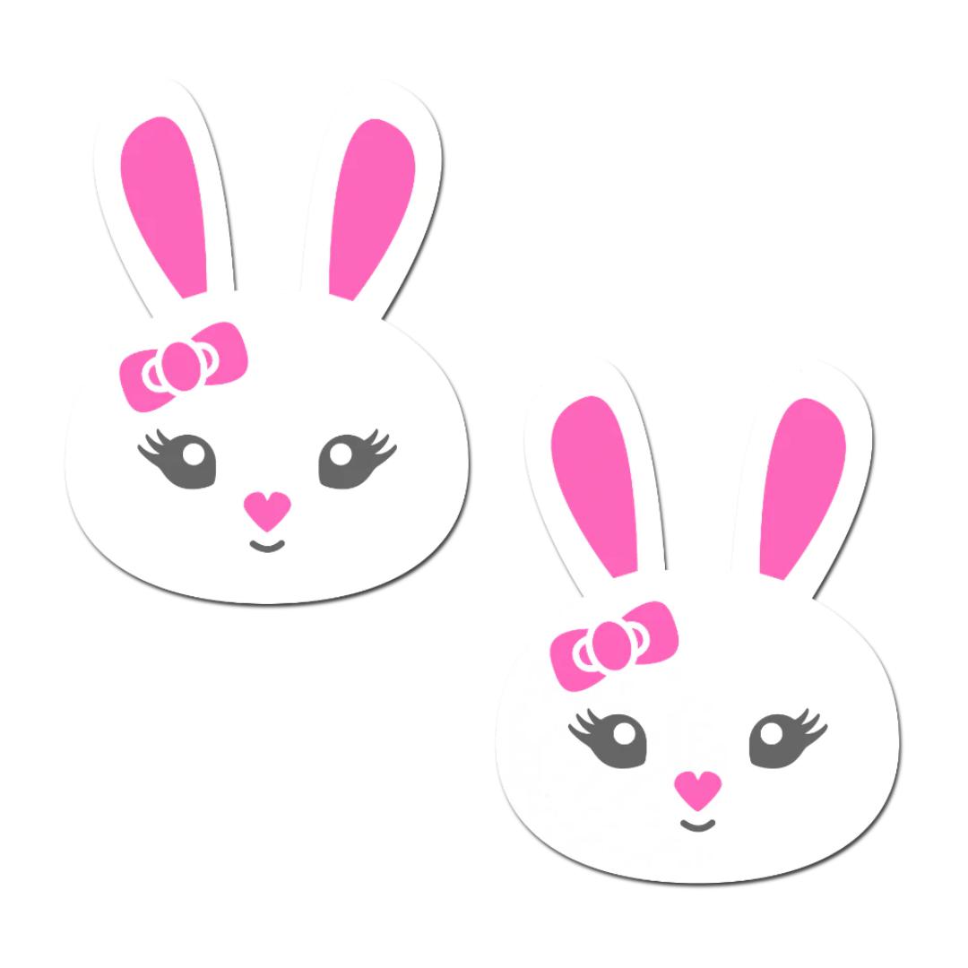 Pastease Cute White Bunny Nipple Pasties