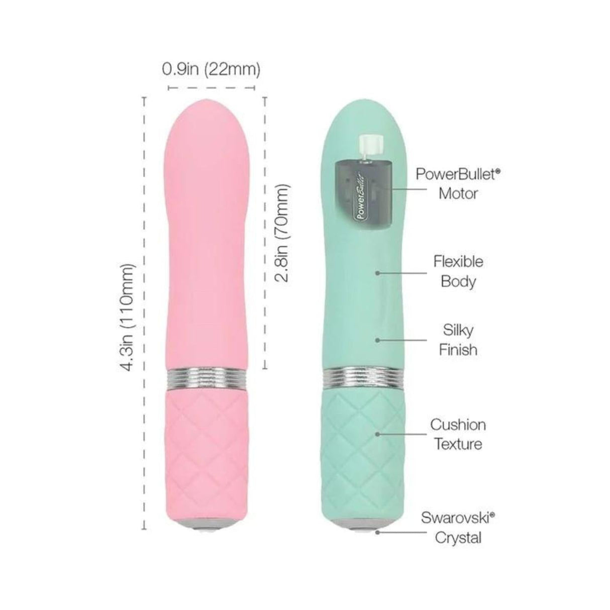 Pillow Talk Cordless Bullet Vibrator