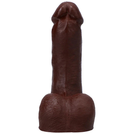 Pop N' Play Silicone Squirting Packer Dildo - Espresso