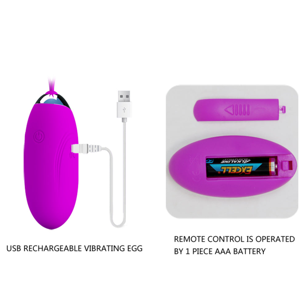 Pretty Love Remote Control Bullet Vibrator