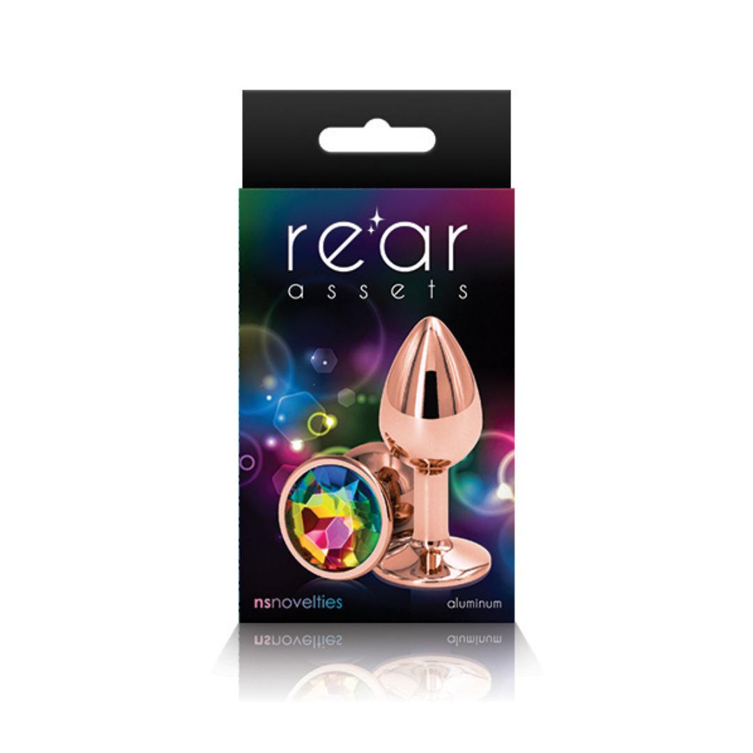 Rear Assets Aluminum Plug With Gemstone