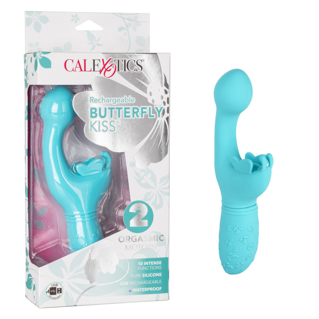 Rechargeable Butterfly Kiss Vibrator