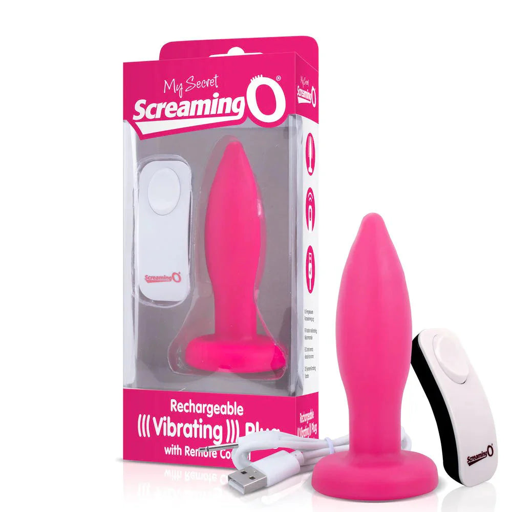 Screaming O Rechargeable Vibrating Butt Plug